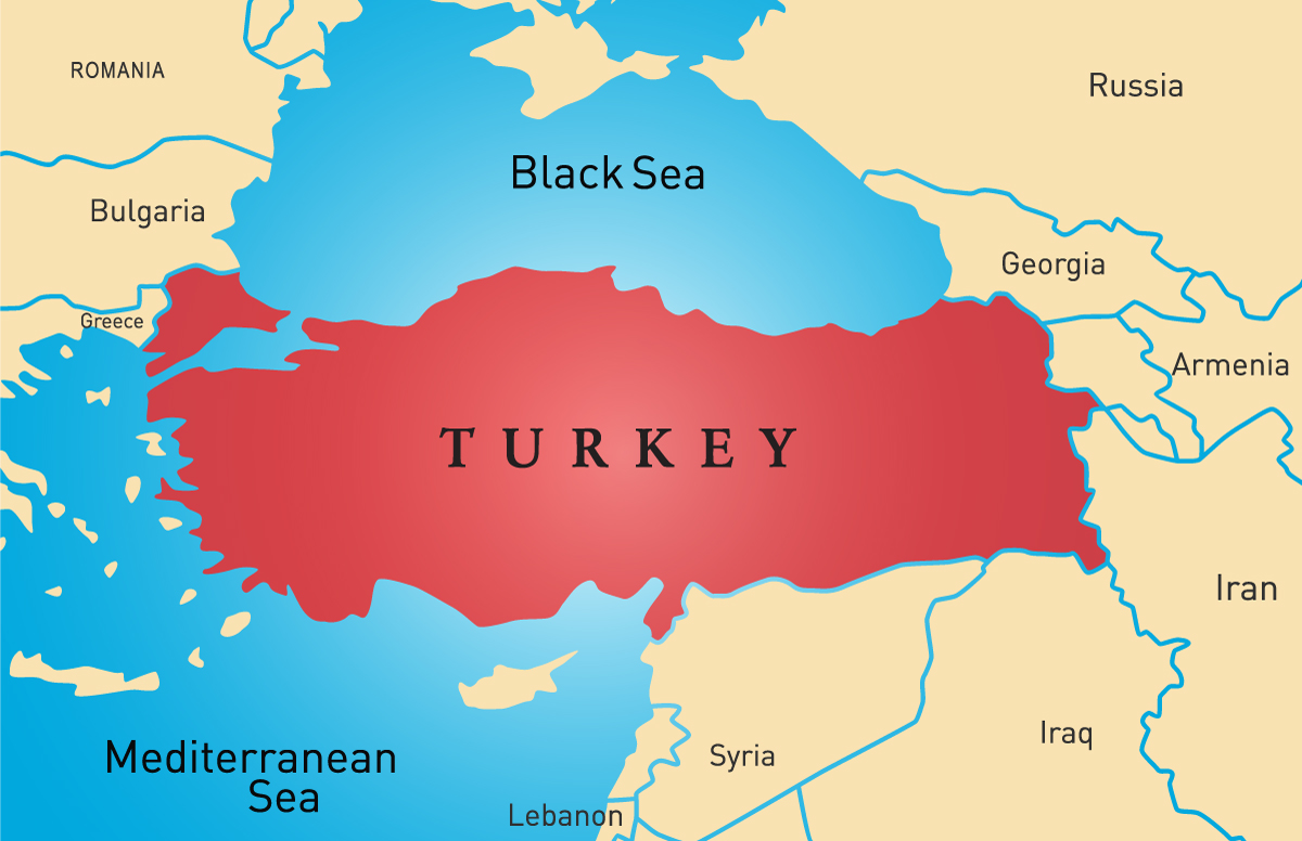 Is Turkey In Europe Or Asia