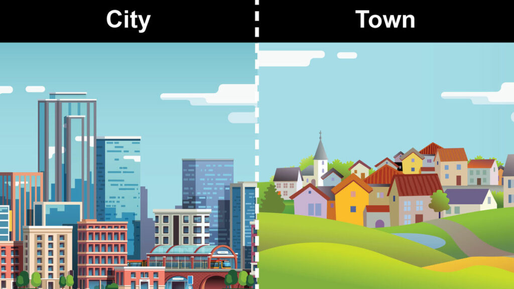 What Is The Difference Between A City And A Town