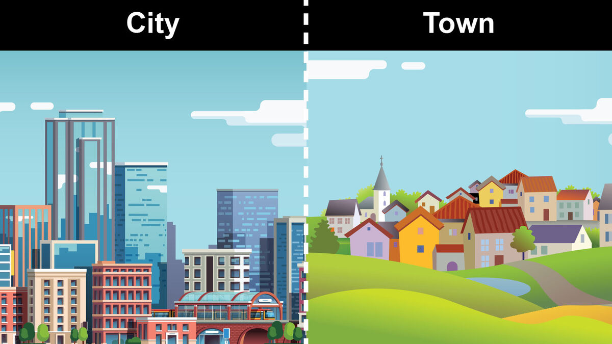 What Is The Difference Between A City And A Town