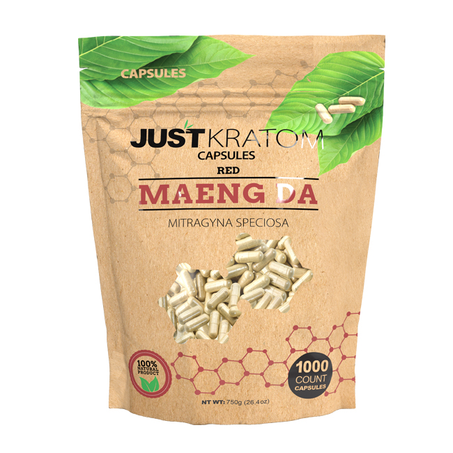 Red Maeng Da Kratom Capsules